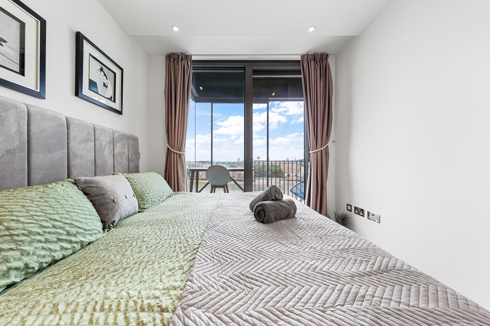 River Panorama Central London 2 Bedroom New Development Luaran gambar