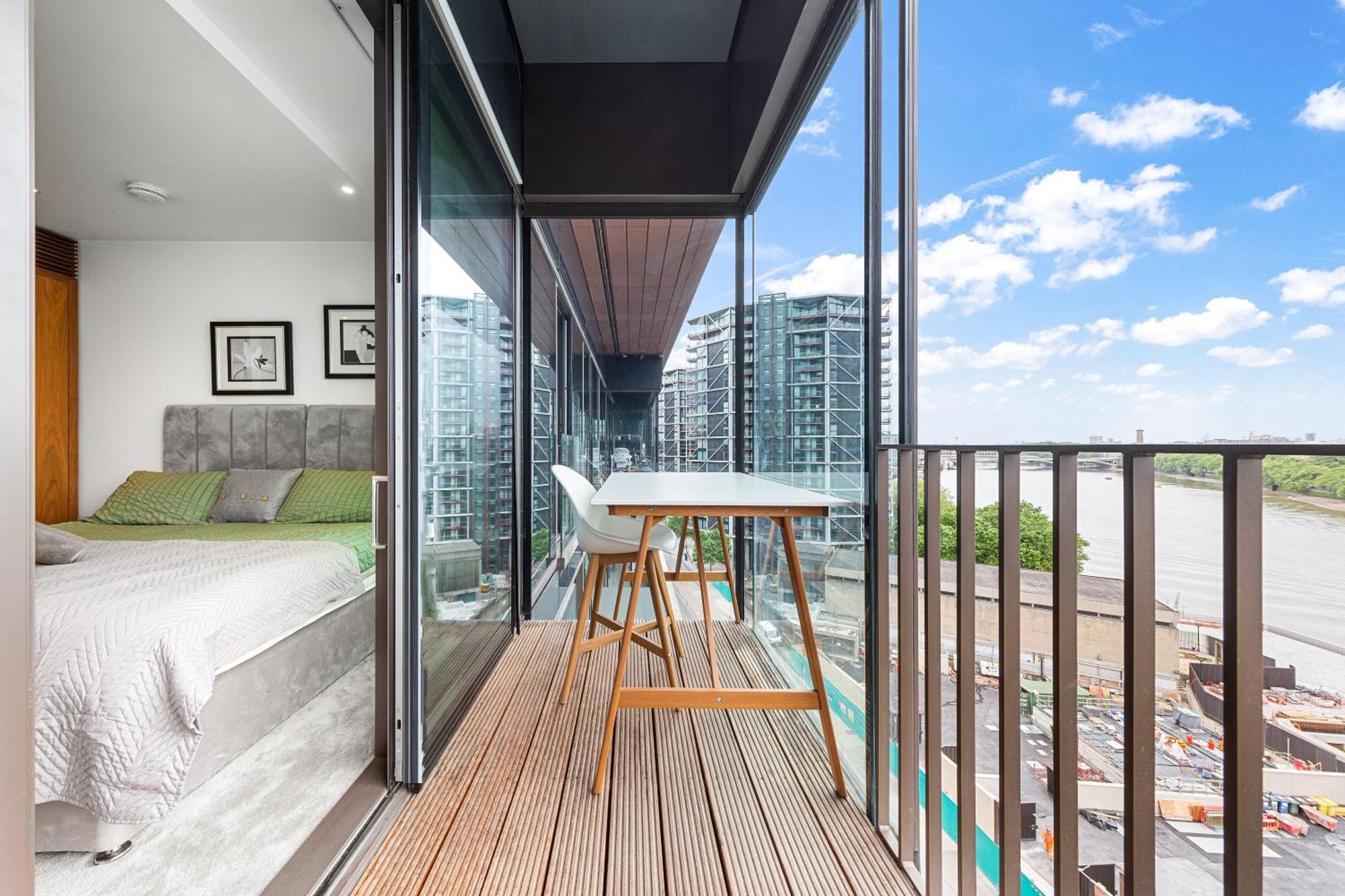 River Panorama Central London 2 Bedroom New Development Luaran gambar