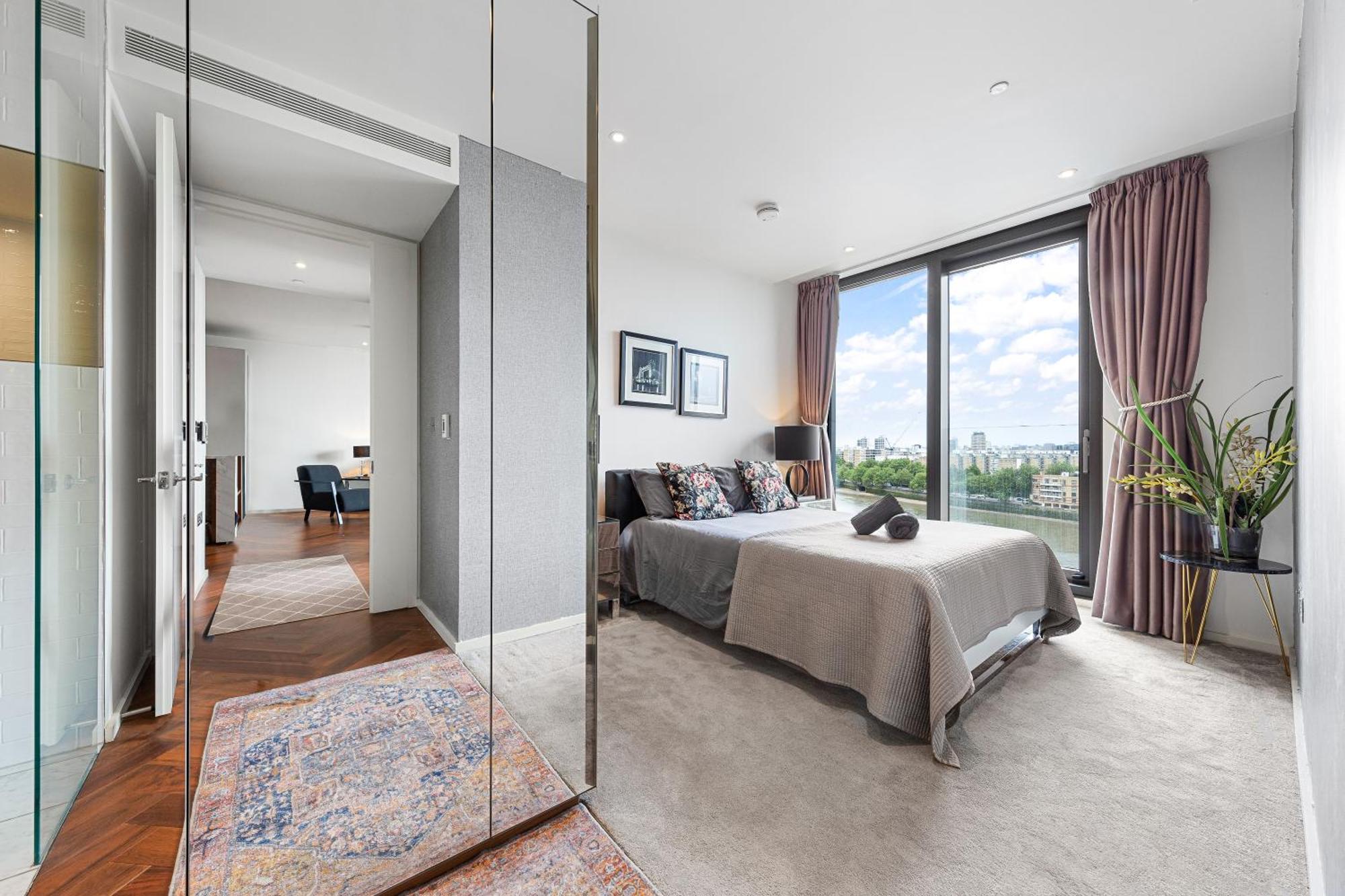 River Panorama Central London 2 Bedroom New Development Luaran gambar