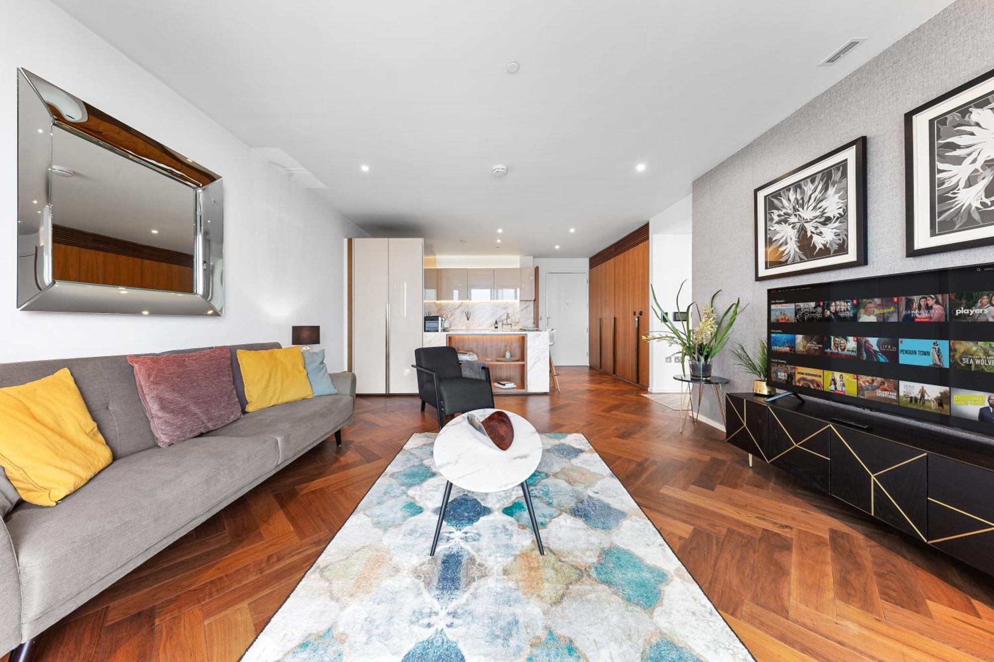 River Panorama Central London 2 Bedroom New Development Luaran gambar