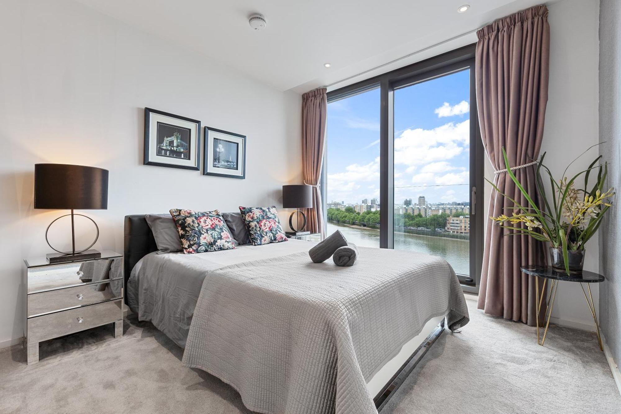 River Panorama Central London 2 Bedroom New Development Luaran gambar