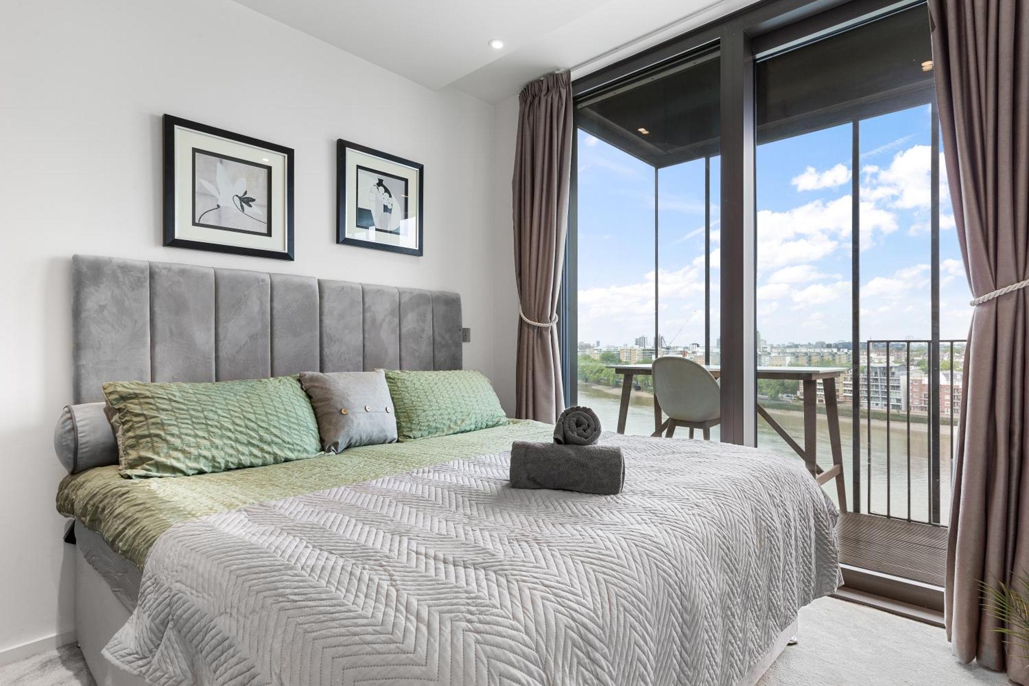 River Panorama Central London 2 Bedroom New Development Luaran gambar