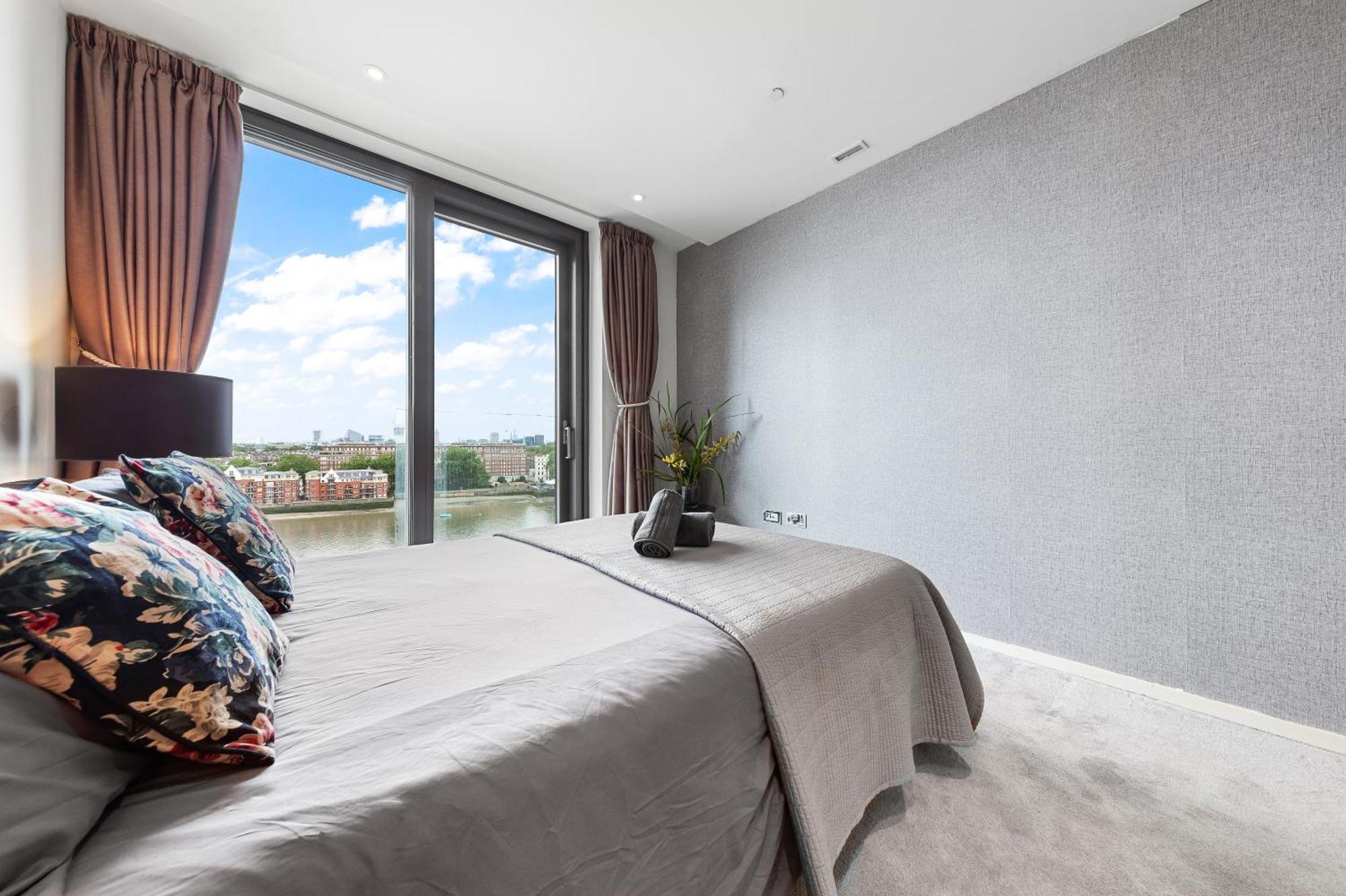 River Panorama Central London 2 Bedroom New Development Luaran gambar