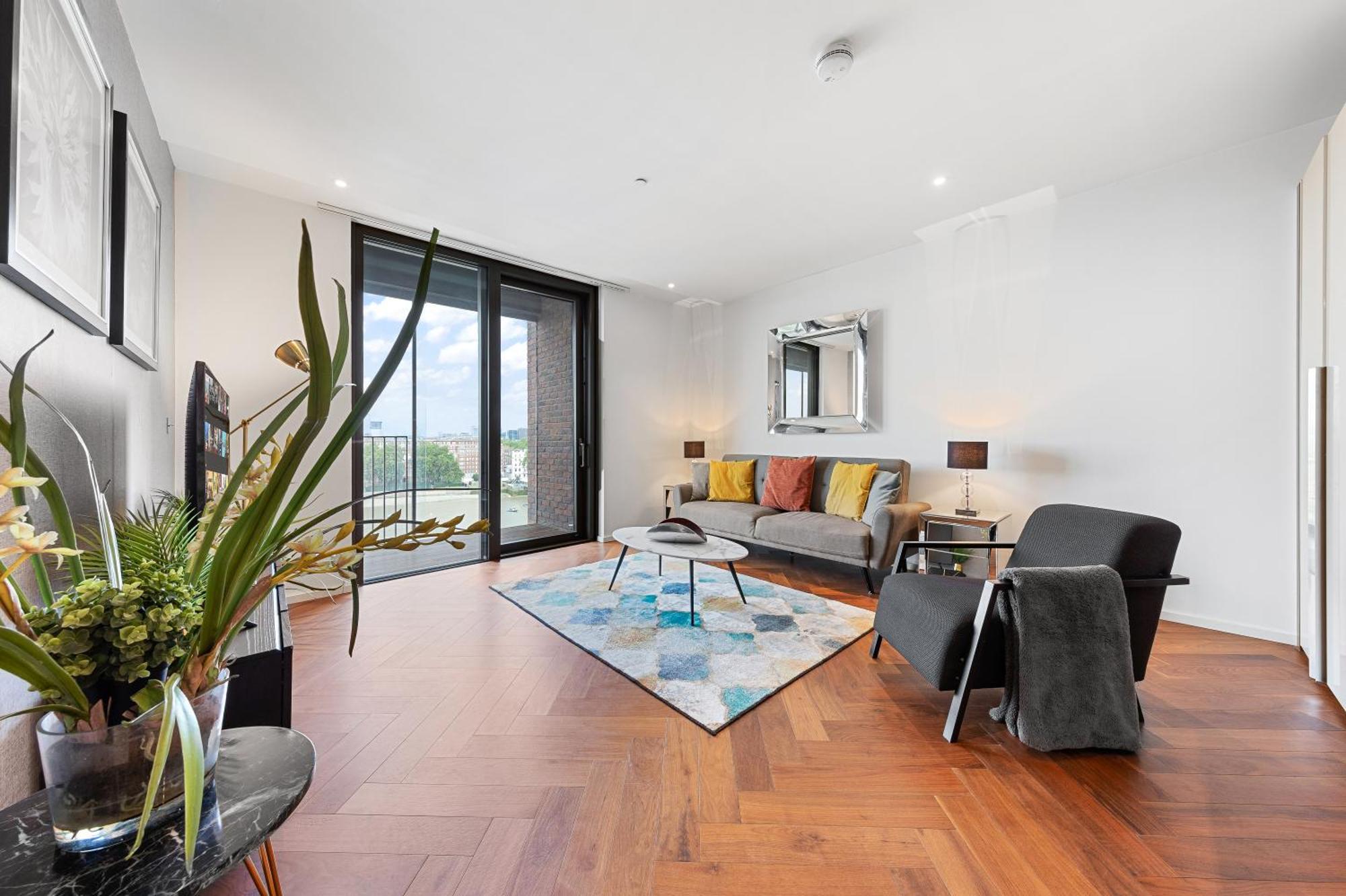 River Panorama Central London 2 Bedroom New Development Luaran gambar